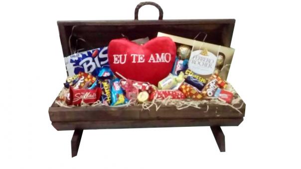CESTAS DE CHOCOLATES DELICIAS DE AMOR