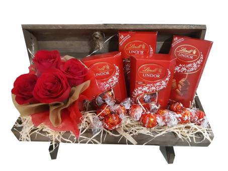 CESTAS DE CHOCOLATES LINDT PARA VOC�