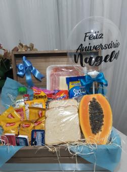 CESTA DE CAF� DA MANH�  HAPPY DAY