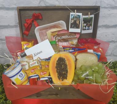 CESTA DE CAF� DA MANH� IMPORTANTE S�O OS MOMENTOS
