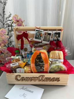 CESTA DE CAF� DA MANH� PERFECT COM FOTOS