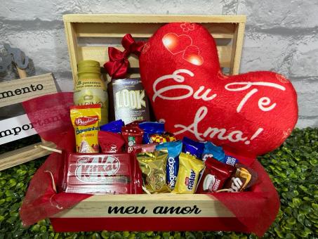 CESTA DE CHOCOLATE SENTIMENTO PURO