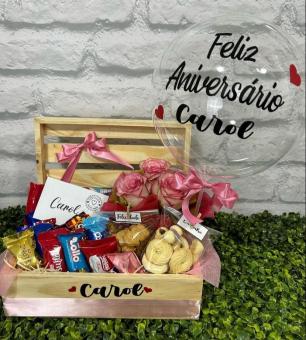 CESTA ESPECIALMENTE BELA com bal�o
