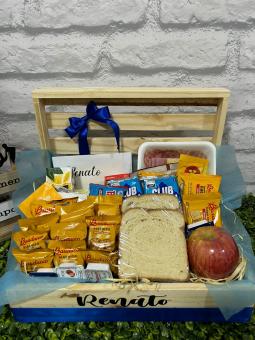 CESTA DE CAF� DA MANH� PENELOPE PERSONALIZADA 