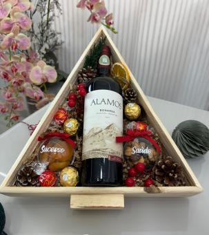 CESTA DE NATAL ARVORE